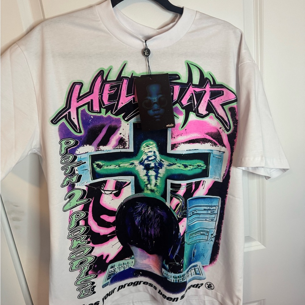 Hellstar Graphic Tee - White
